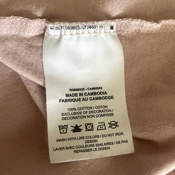 Nike Graphic Tee in Light Pink Sz L - Picture 5 of 5